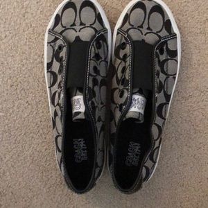 COACH SLIP ON SHOES